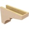 Ekena Millwork 5"W x 15"D x 10"H Classic Monterey Rough Cedar Woodgrain TimberThane Corbel, Primed Tan CORUR05X15X10MONRCPR - alternate 5